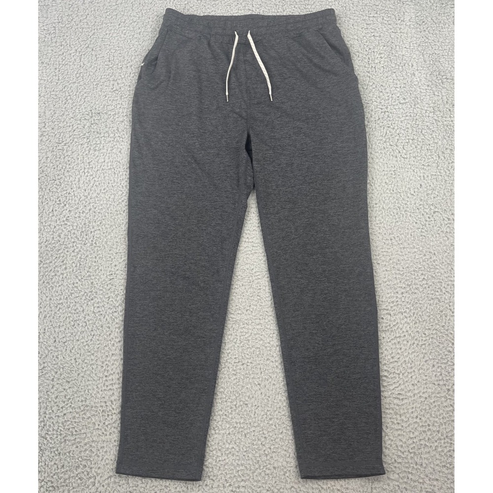 Vuori Mens XXL Ponto Performance Pants Jogger Charcoal Heather Gray V418